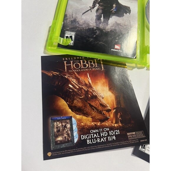 Middle Earth Shadow of Mordor Microsoft Xbox 360 2014 Complete with Manual - Picture 8 of 16
